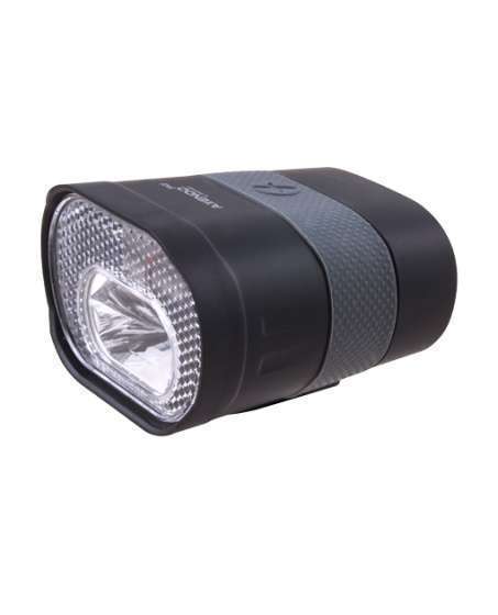 Spanninga | Koplamp Axendo 40 Lux USB-oplaadbaar 65 mm zwart