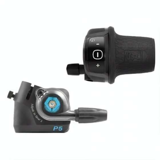 Sunrace | Draaiversteller 5 speed met clickbox passend op SRAM S5