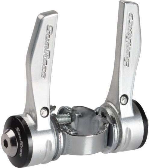 SunRace | Buisshifters SLR30 7SP / R7 28,6 mm aluminium zilver