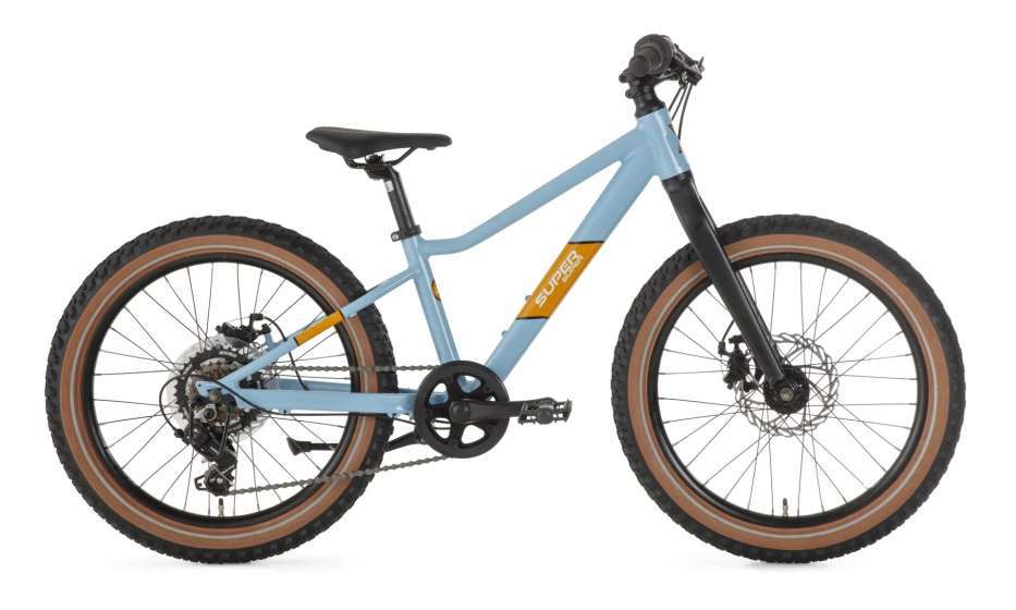 SupperSuper | Jongens Kinderfiets Xplore 20 Inch 7V Mechanische schijfrem Lichtblauw