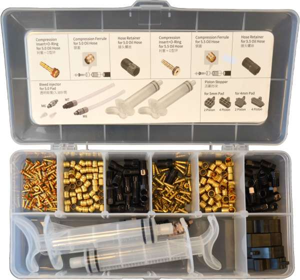 Tektro | Schijfrem service-kit voor 5.0/5.5 mm remleidingen