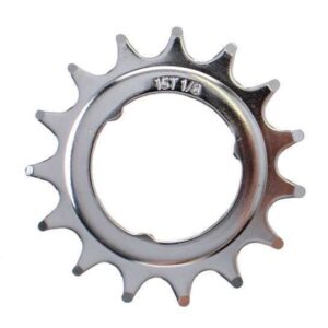 Hi-point | Tandwiel opsteek 15T 1/2 x 1/8 inch bol zilver