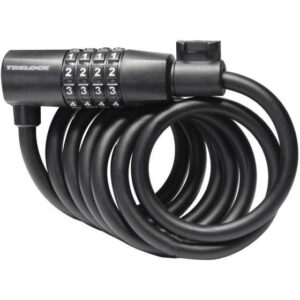 Trelock | SK108 Spiraalkabelslot Code 180/8mm Zwart
