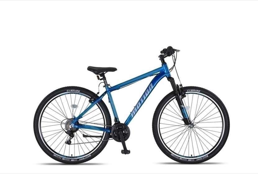 Umit | Mountainbike 4 Motion 27.5 Inch 47 cm Unisex 21V V-Brakes Blauw/Zwart