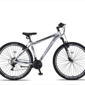 Umit | Mountainbike 4 Motion 27.5 Inch 47 cm Unisex 21V V-Brakes Chroom/Zwart