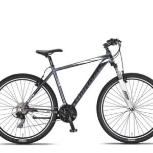 Umit | Mountainbike Mirage Oversized 29 Inch 50 cm Unisex 21V V-Brakes Antraciet/Wit