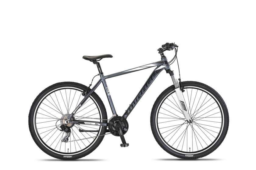 Umit | Mountainbike Mirage Oversized 29 Inch 50 cm Unisex 21V V-Brakes Antraciet/Wit