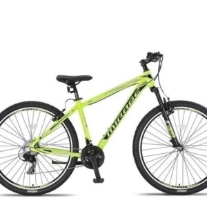 Umit | Mountainbike Mirage Cropped 29 Inch 50 cm Unisex 21V V-Brakes Lime/Zwart