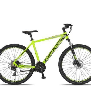 Umit | Mountainbike Mirage 27.5 Inch 50 cm Unisex 21V Hydraulische schijfrem Lime/Zwart