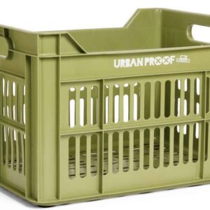 Urban Proof | Fietskrat 30 liter Gerecycled Kunststof Olive Green