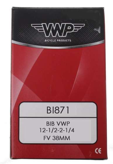VWP-Louis Verwimp | Binnenband 12 x 1/2 - 2 1/4 (47/62-203) FV 38 mm