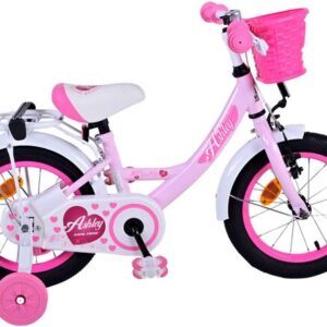 Volare | Meisjes Kinderfiets Ashley, 14 inch, Roze