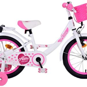 Volare | Meisjes Kinderfiets Ashley, 16 inch, Wit