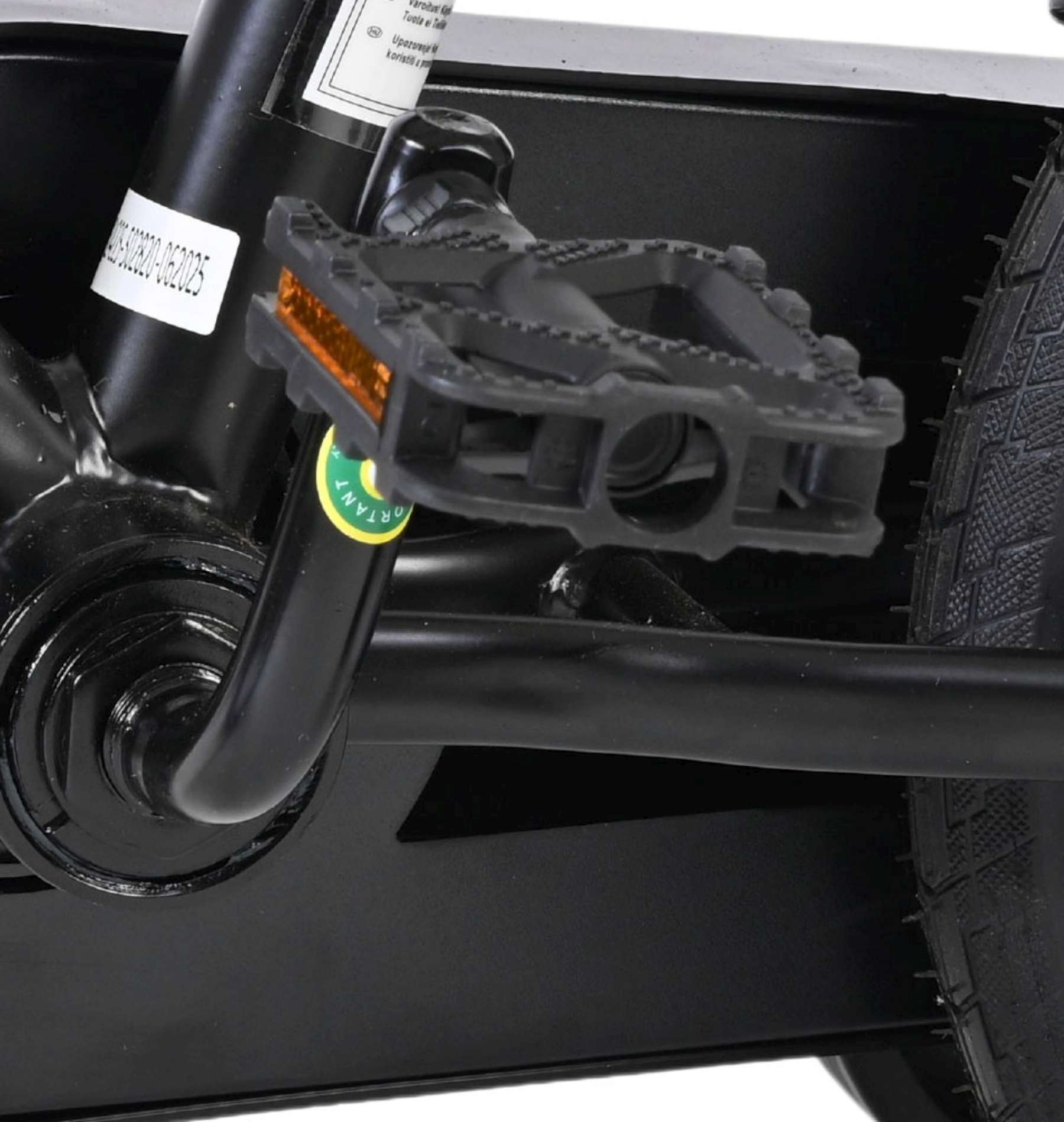 Warner Bros | Jongens Kinderfiets Batman, 12 inch, Reflectoren, Zwart - Afbeelding 9