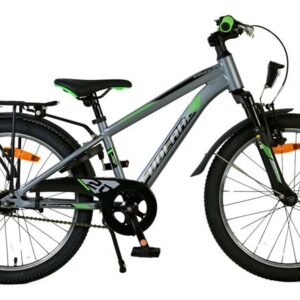 Volare | Jongens Kinderfiets Cross, 20 inch, Donker Grijs