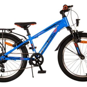 Volare | Jongens Kinderfiets Cross, 20 inch, Blauw, 6 versnellingen
