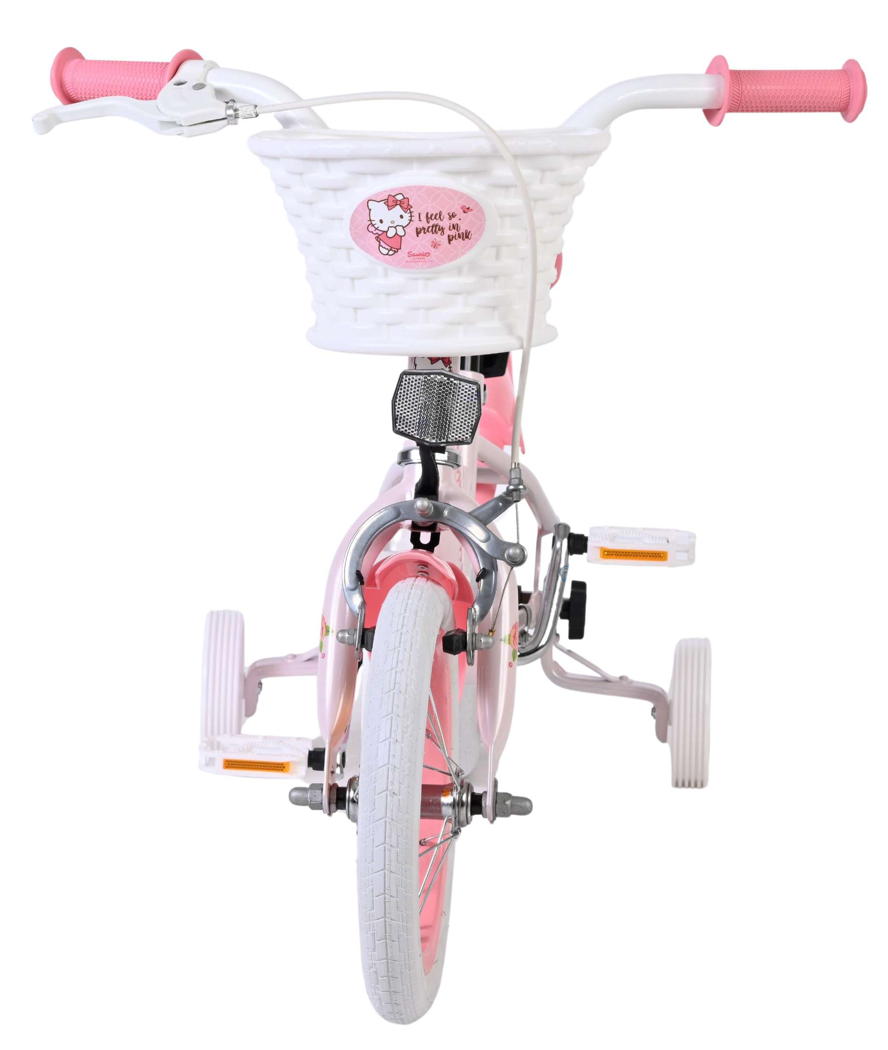 Sanrio | Meisjes Kinderfiets Hello Kitty, 12 inch, Roze - Afbeelding 6