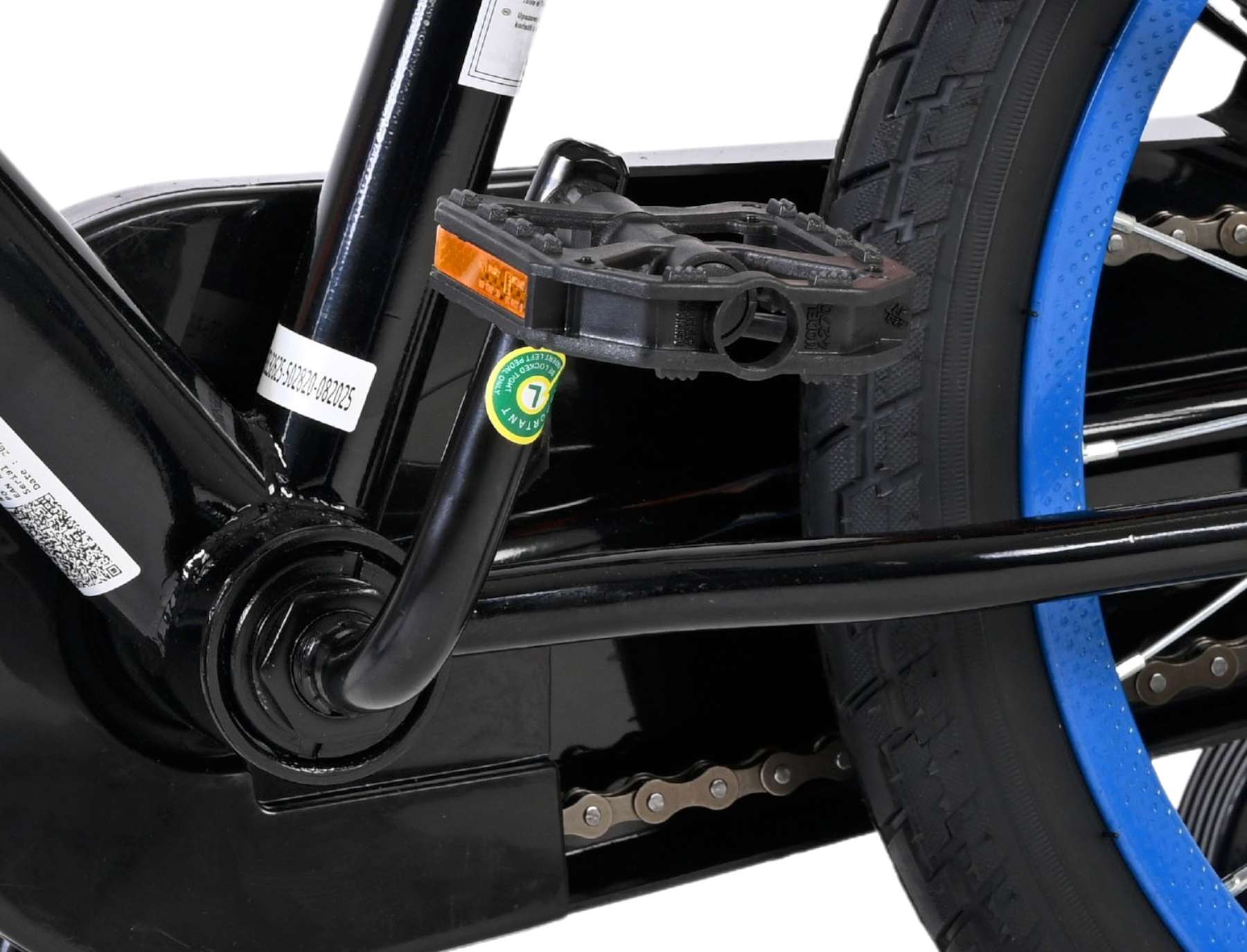 Mattel | Jongens Kinderfiets HotWheels, 16 inch, Zwart Oranje Blauw - Afbeelding 10