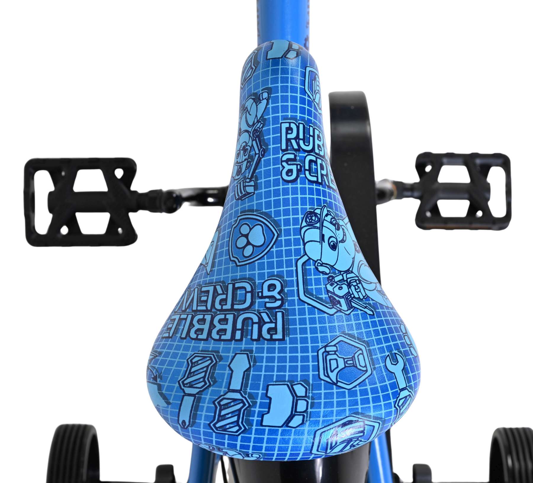 Nickelodeon | Jongens Kinderfiets Rubble & Crew (Paw Patrol), 14 inch, Blauw - Afbeelding 4