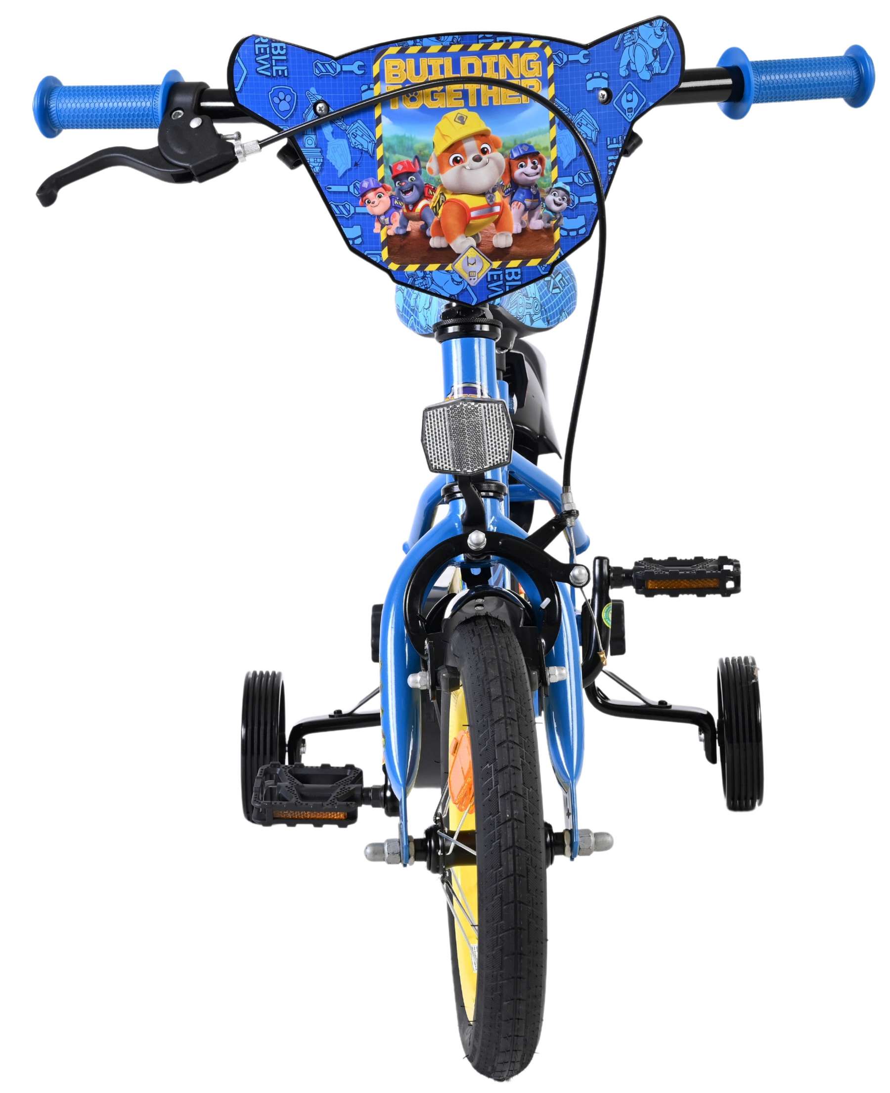 Nickelodeon | Jongens Kinderfiets Rubble & Crew (Paw Patrol), 12 inch, Blauw - Afbeelding 6