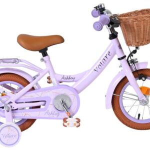 Volare | Meisjes Kinderfiets Ashley, 12 inch, Lila