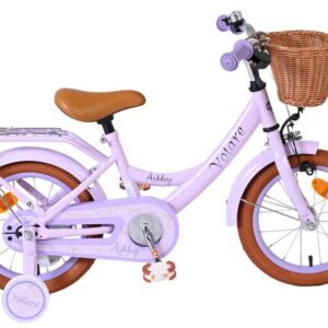 Volare | Meisjes Kinderfiets Ashley, 14 inch, Lila