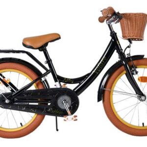 Volare | Meisjes Kinderfiets Ashley, 18 inch, Zwart