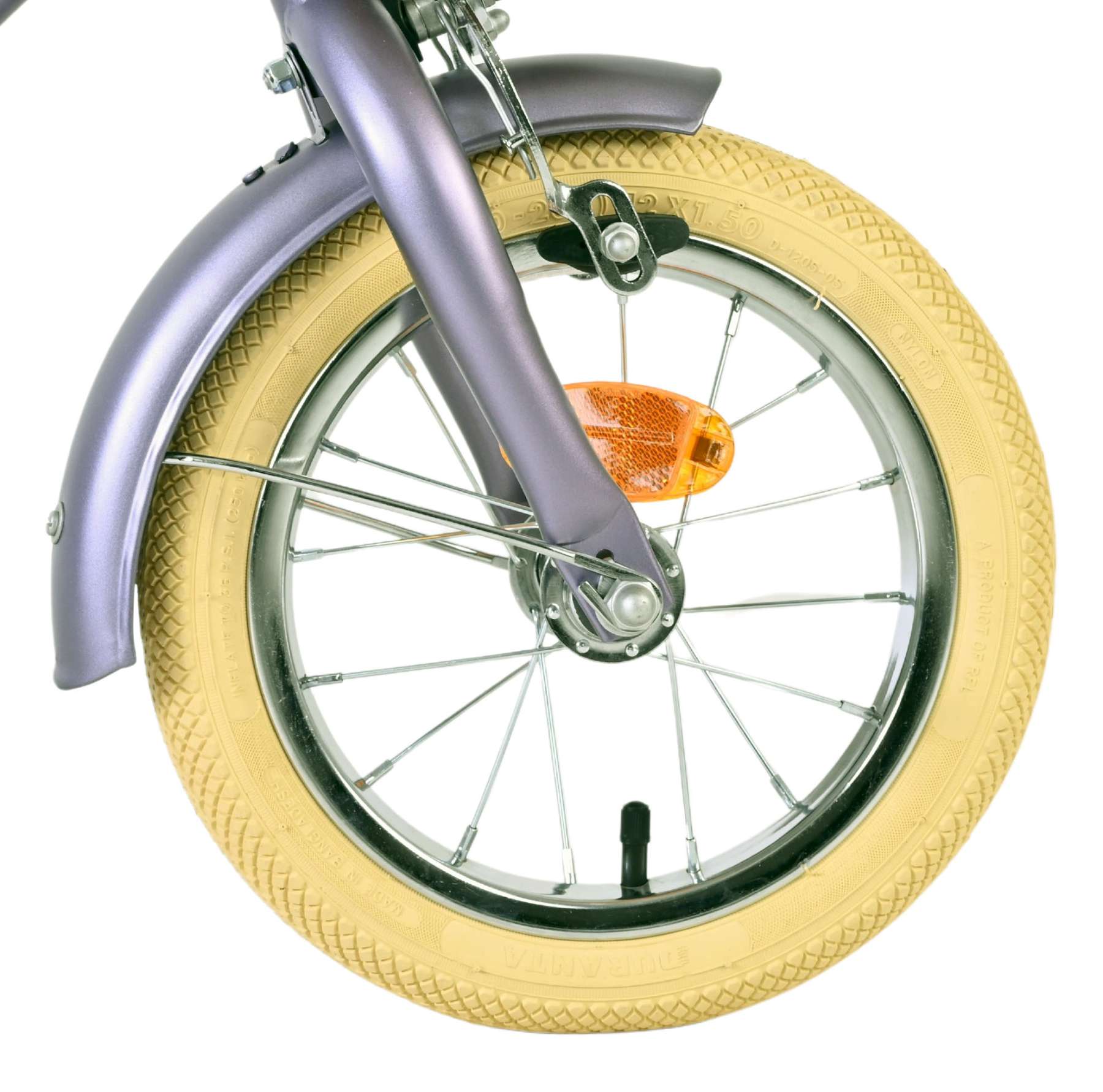 Volare | Meisjes Kinderfiets Blossom, 12 inch, Paars - Afbeelding 3
