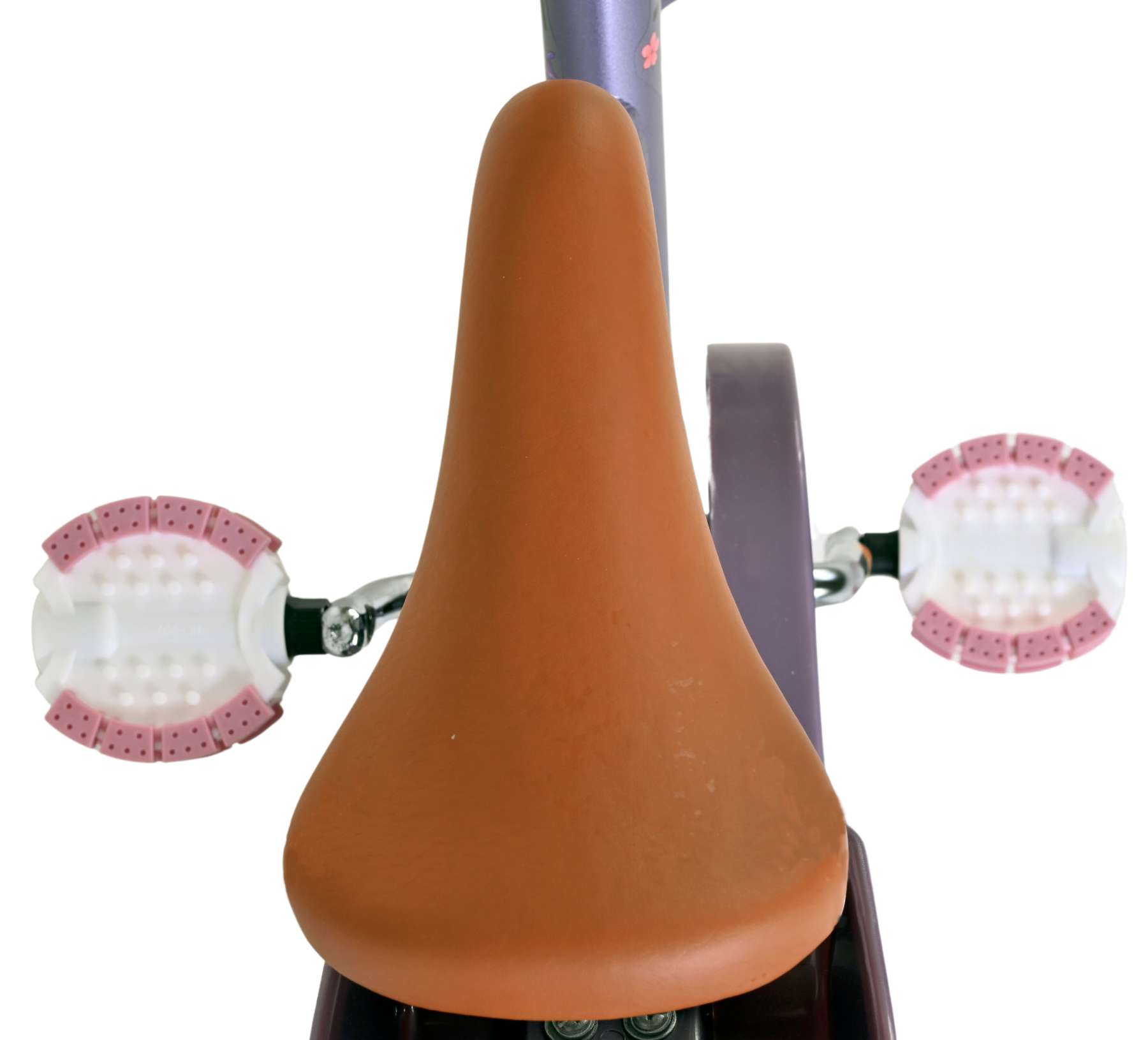 Volare | Meisjes Kinderfiets Blossom, 12 inch, Paars - Afbeelding 4