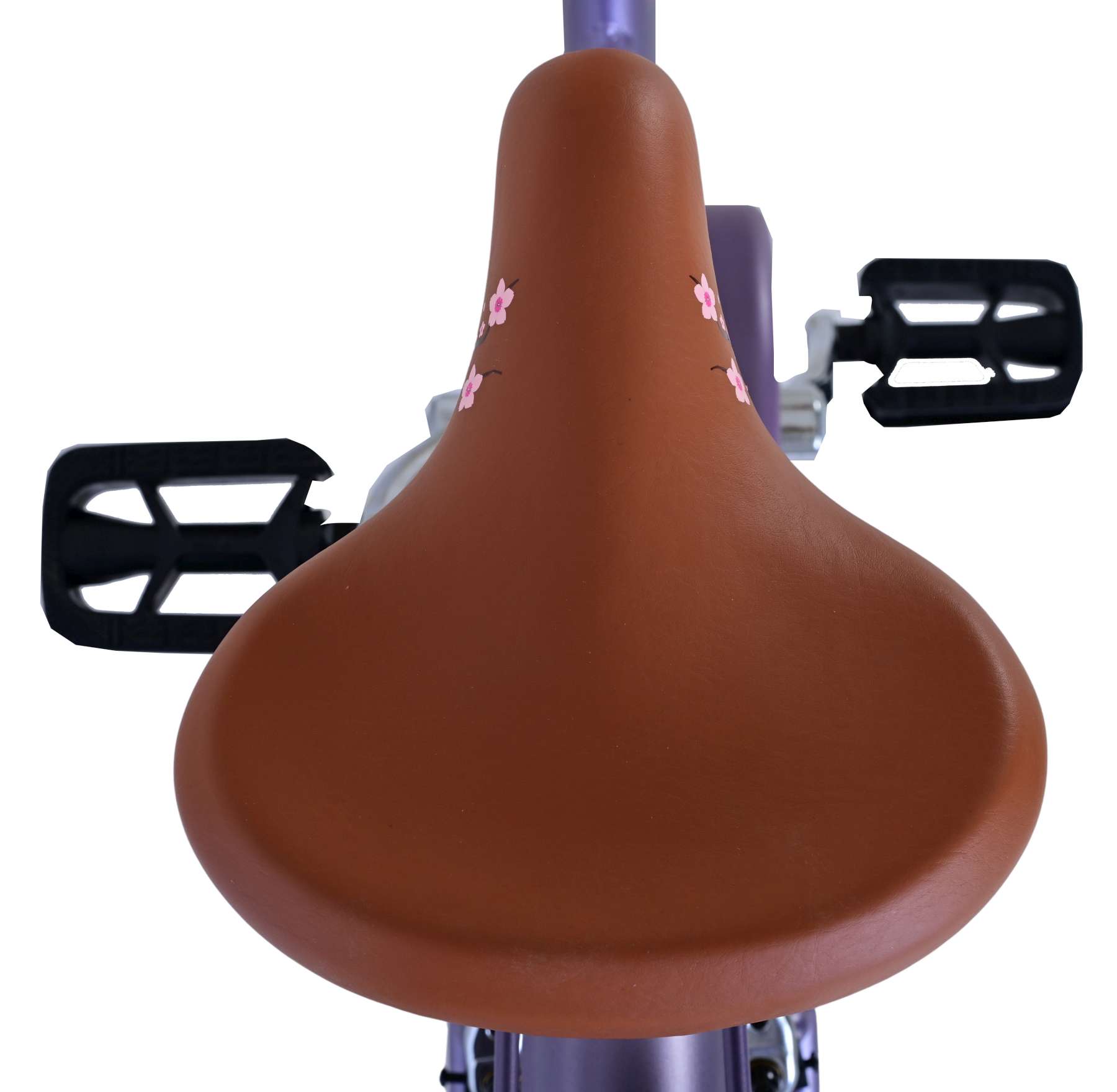 Volare | Meisjes Kinderfiets Blossom, 20 inch, Paars, Twee handremmen - Afbeelding 4