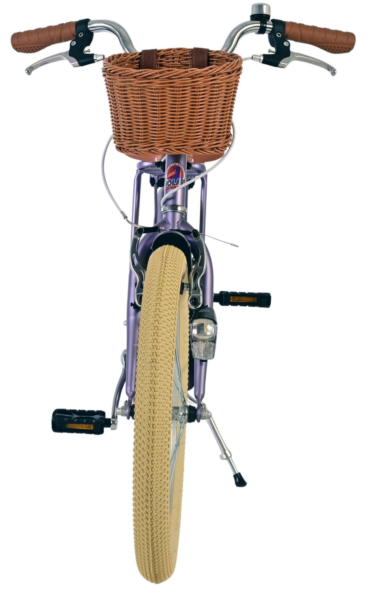 Volare | Meisjes Kinderfiets Blossom, 20 inch, Paars, Twee handremmen - Afbeelding 6