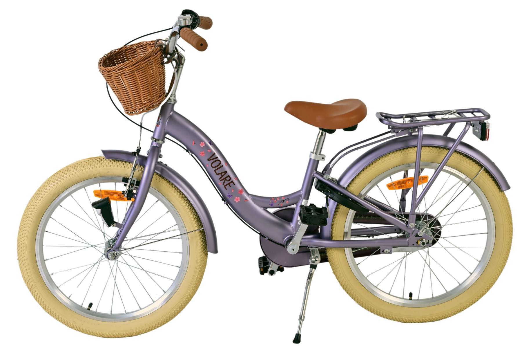 Volare | Meisjes Kinderfiets Blossom, 20 inch, Paars, Nexus 3 versnellingen - Afbeelding 8