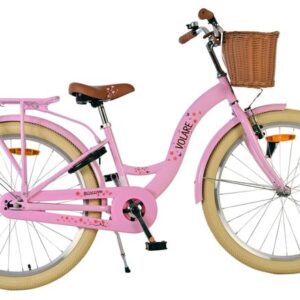 Volare | Meisjes Kinderfiets Blossom, 24 inch, Roze