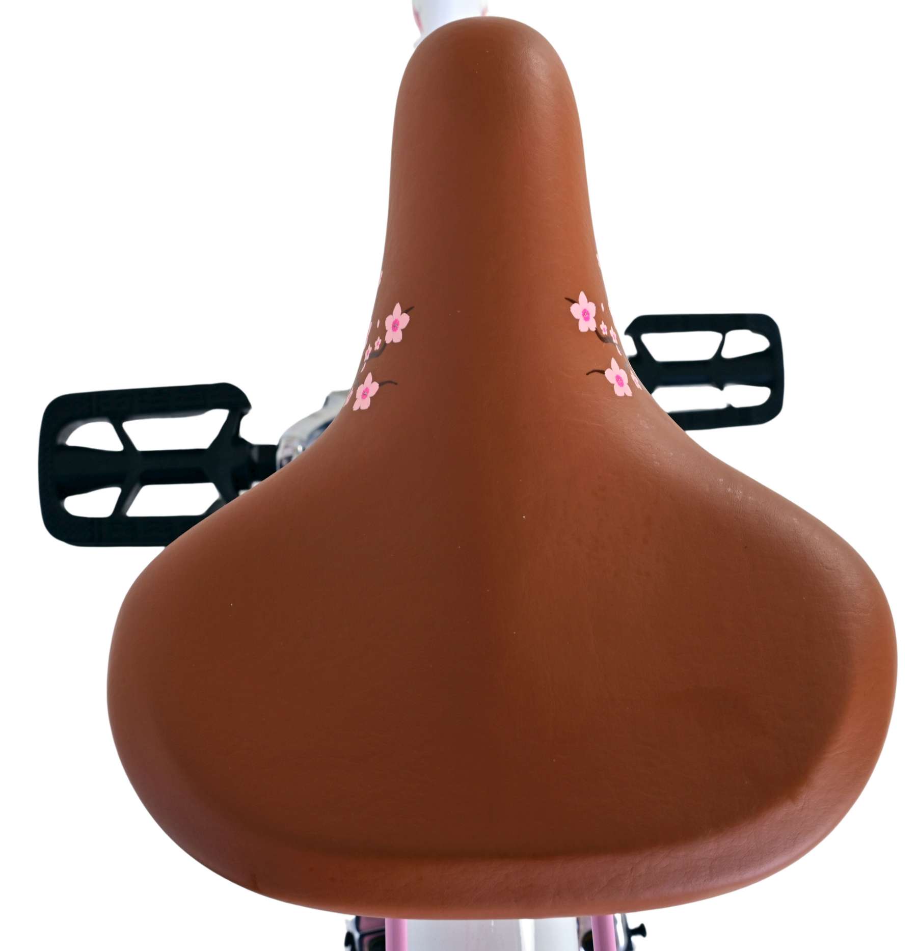 Volare | Meisjes Kinderfiets Blossom, 24 inch, Wit, Twee handremmen - Afbeelding 4