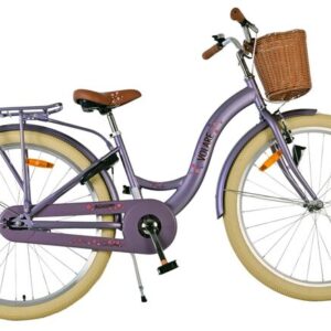 Volare | Meisjes Kinderfiets Blossom, 26 inch, Paars
