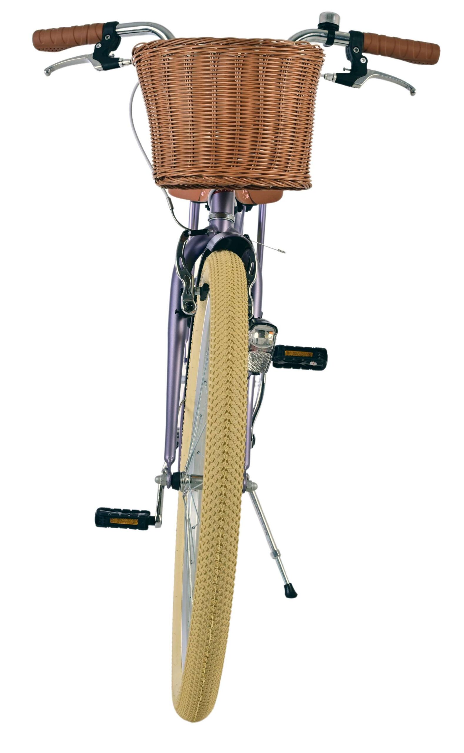 Volare | Meisjes Kinderfiets Blossom, 26 inch, Paars, Twee handremmen - Afbeelding 9