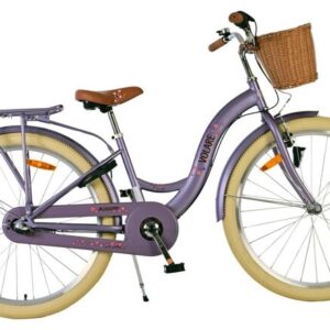 Volare | Meisjes Kinderfiets Blossom, 26 inch, Paars, Nexus 3 versnellingen