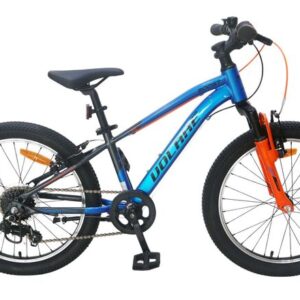 Volare | Kinderfiets Unisex Boost, 26 inch, Blauw Oranje, 21 versnellingen