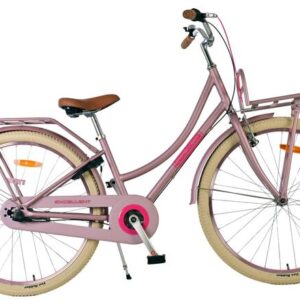 Volare | Meisjes Kinderfiets Excellent, 26 inch, Mat Roze, 3 versnellingen