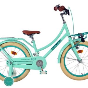 Volare | Meisjes Kinderfiets Excellent, 18 inch, Groen