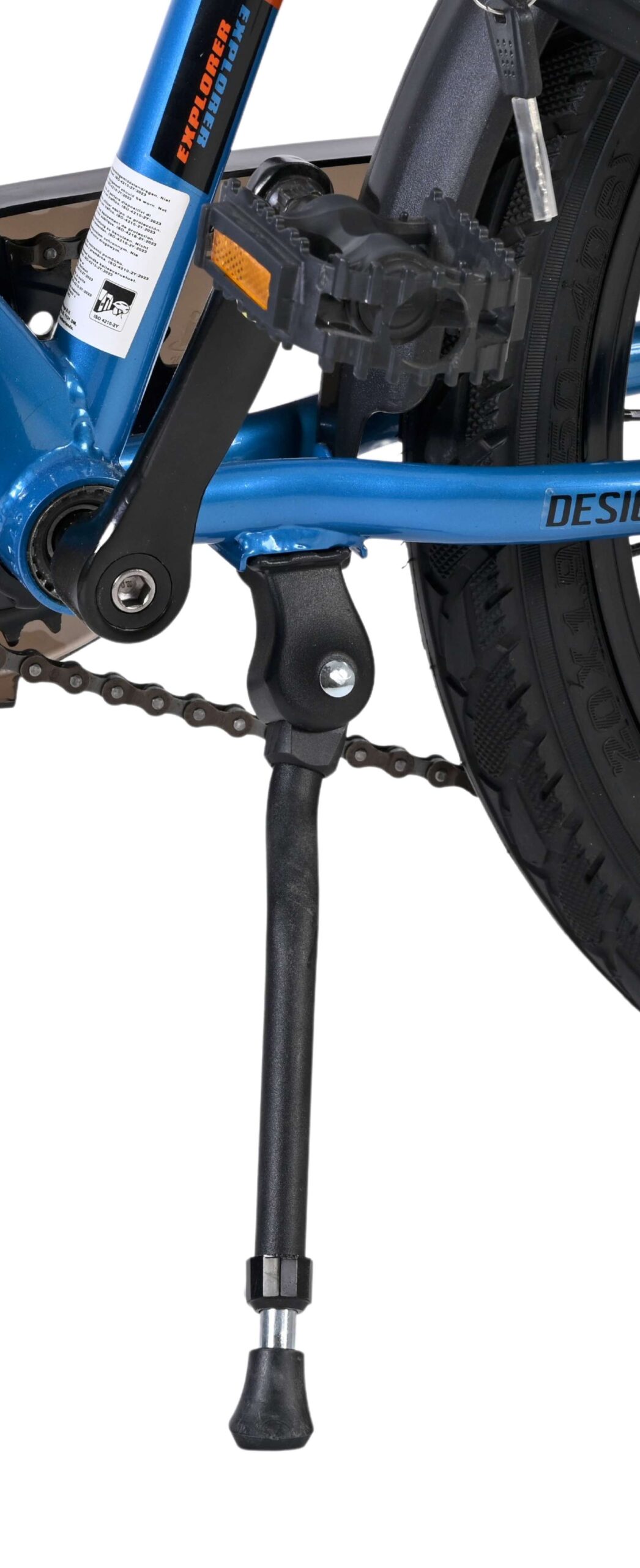 Volare | Jongens Kinderfiets Explorer, 20 inch, Blauw, 7 Speed - Afbeelding 10