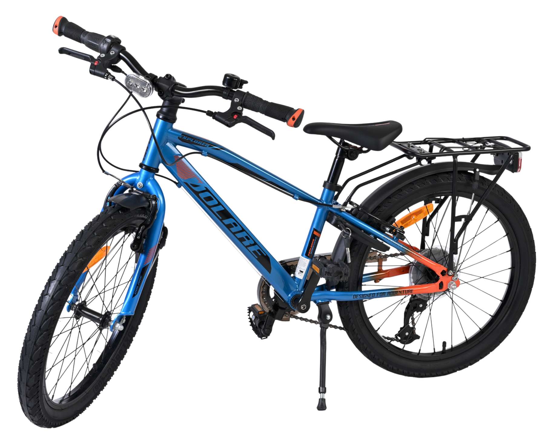Volare | Jongens Kinderfiets Explorer, 20 inch, Blauw, 7 Speed - Afbeelding 9