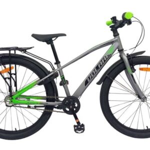 Volare | Jongens Kinderfiets Explorer, 20 inch, Donkergrijs, Shimano Nexus 3