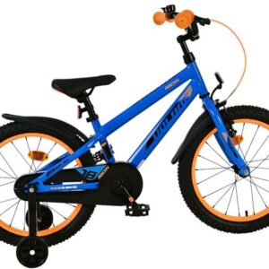 Volare | Jongens Kinderfiets Rocky, 18 inch, Blauw