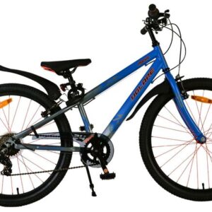 Volare | Jongens Kinderfiets Rocky, 24 inch, Blauw, 7 speed