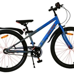 Volare | Jongens Kinderfiets Rocky, 24 inch, Blauw, Shimano Nexus 3 versnellingen