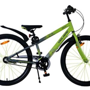 Volare | Jongens Kinderfiets Rocky, 24 inch, Groen, Shimano Nexus 3 versnellingen