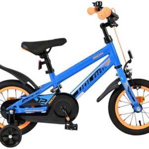 Volare | Jongens Kinderfiets Rocky, 12 inch, Blauw