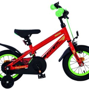Volare | Jongens Kinderfiets Rocky, 12 inch, Rood, 2025