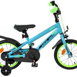 Volare | Jongens Kinderfiets Rocky, 14 inch, Groen
